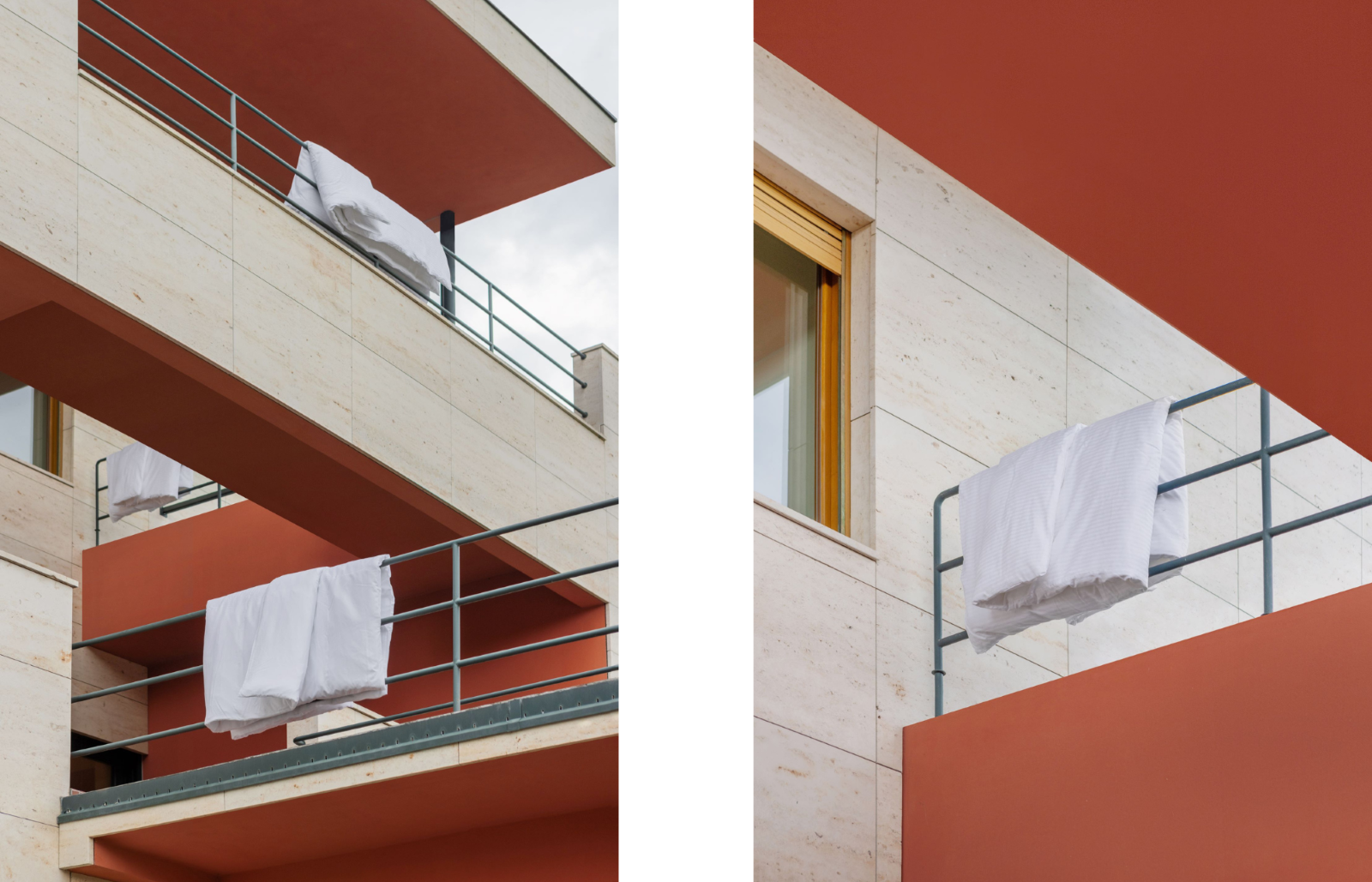 Red brick shades dominate at the Volman Villa like the colour of our Grandma’s House collection.