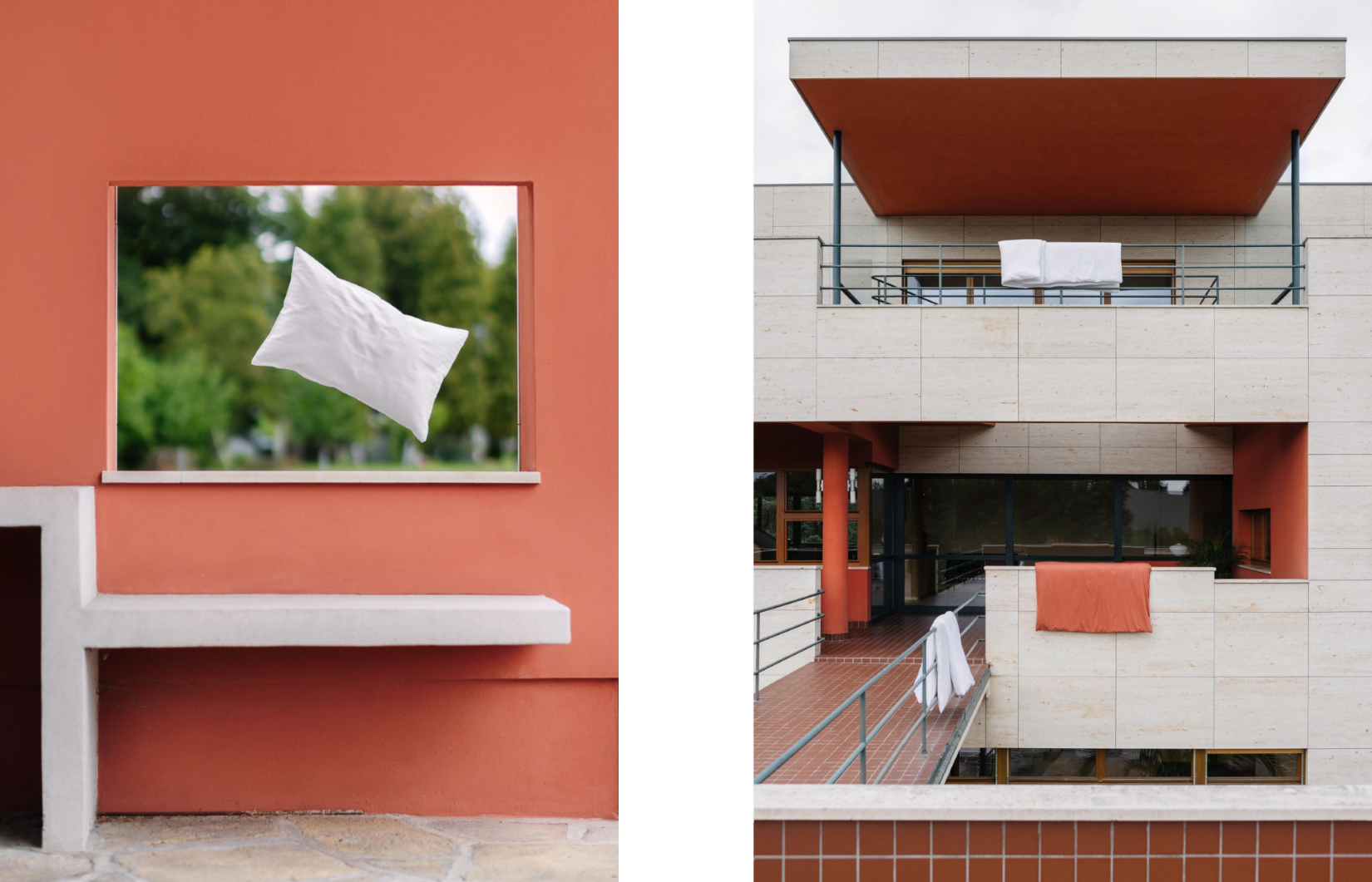 The Volman Villa’s terraces, resembling a captain’s bridge, meld with the surrounding landscape.