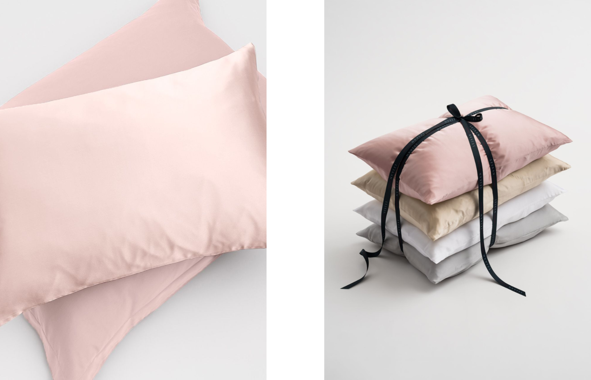 Our Delicate Cotton towel collection & Delicate Silk pillowcases