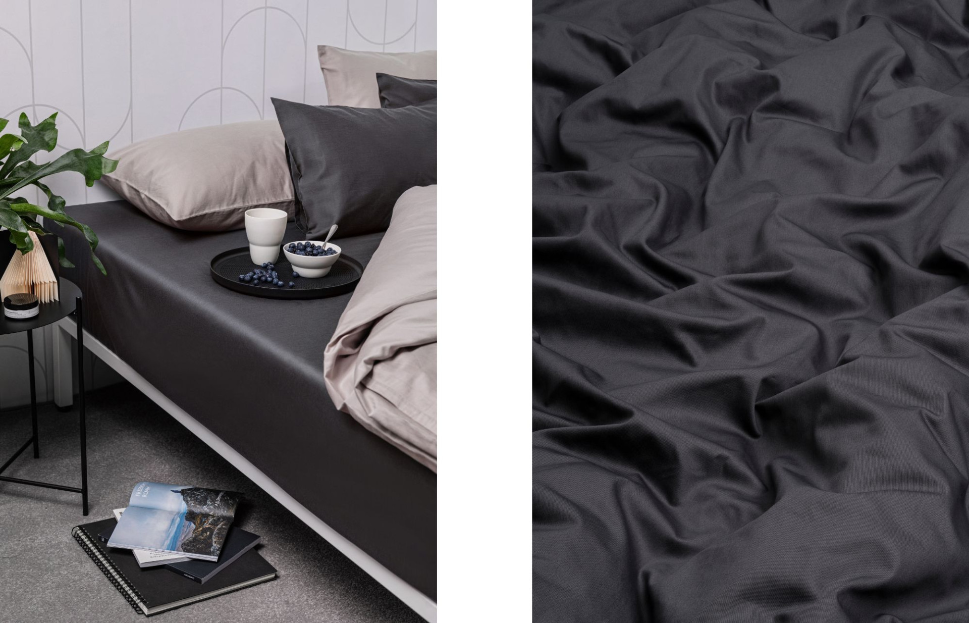 Our cotton and TENCEL™ Lyocell blend collections.