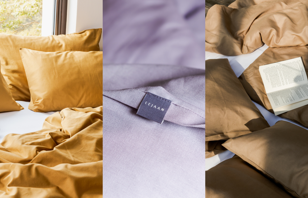 Meet Our New-In Spice Labyrinth, Gentle Reflection and Natural Twist Bed Linen